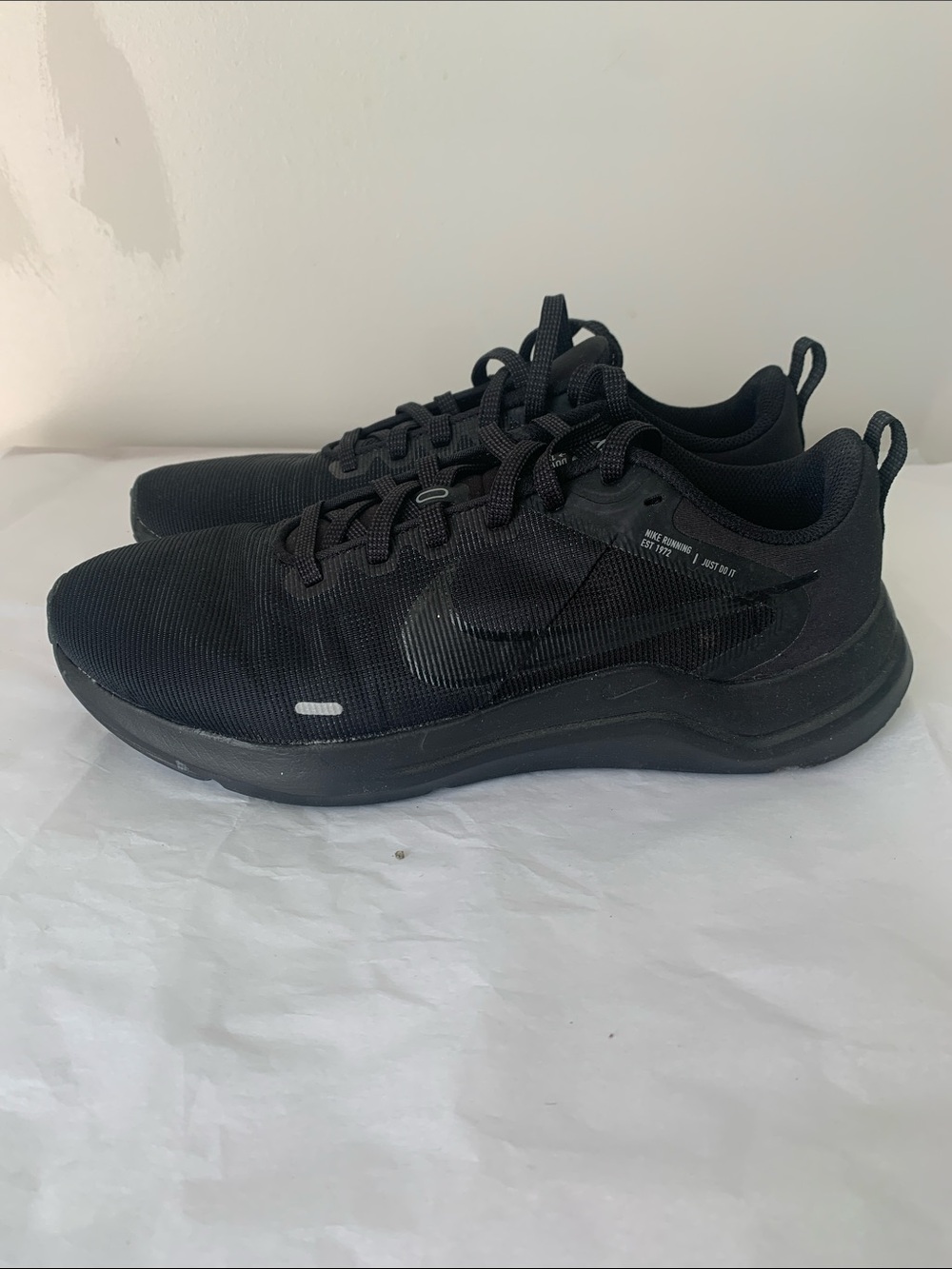 Nike Downshifter Black Athletic Running Shoes